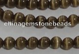 CCT1215 15 inches 4mm round cats eye beads wholesale