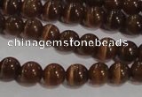 CCT1218 15 inches 4mm round cats eye beads wholesale