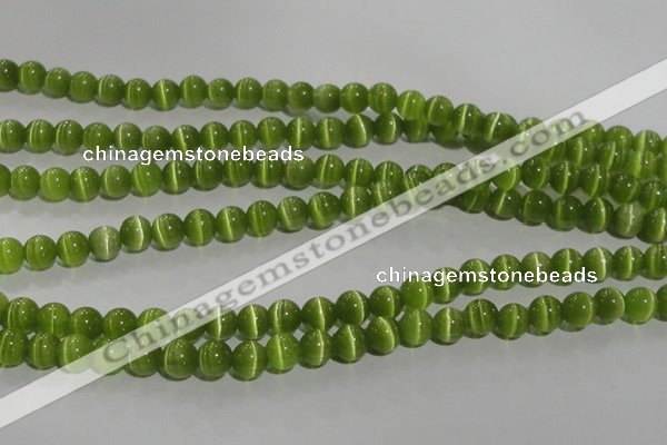 CCT1223 15 inches 4mm round cats eye beads wholesale