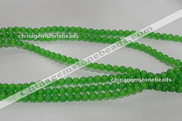 CCT1225 15 inches 4mm round cats eye beads wholesale