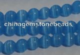 CCT1228 15 inches 4mm round cats eye beads wholesale