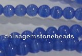 CCT1230 15 inches 4mm round cats eye beads wholesale