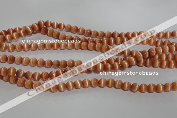 CCT1265 15 inches 5mm round cats eye beads wholesale