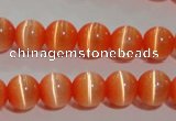 CCT1270 15 inches 5mm round cats eye beads wholesale