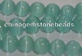 CCT1285 15 inches 5mm round cats eye beads wholesale