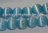 CCT1287 15 inches 5mm round cats eye beads wholesale