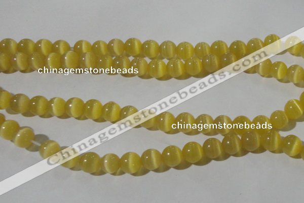 CCT1326 15 inches 6mm round cats eye beads wholesale