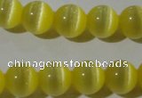 CCT1327 15 inches 6mm round cats eye beads wholesale