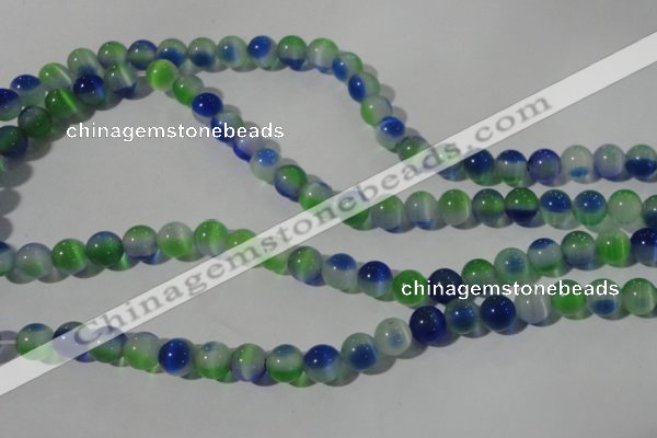 CCT1341 15 inches 6mm round cats eye beads wholesale