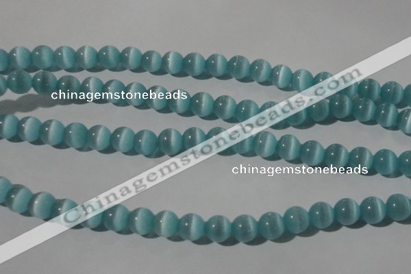 CCT1348 15 inches 6mm round cats eye beads wholesale