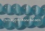 CCT1349 15 inches 6mm round cats eye beads wholesale