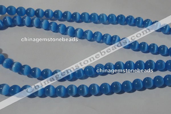 CCT1351 15 inches 6mm round cats eye beads wholesale