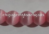 CCT1372 15 inches 7mm round cats eye beads wholesale