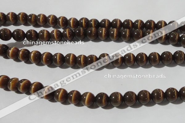 CCT1379 15 inches 7mm round cats eye beads wholesale