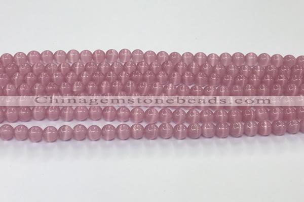 CCT1405 15 inches 4mm, 6mm round cats eye beads