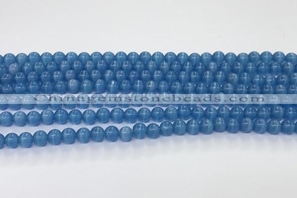 CCT1409 15 inches 4mm, 6mm round cats eye beads