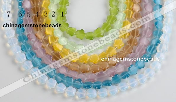 CCT15 Different color 10mm star shape cats eye beads Wholesale