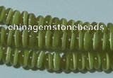 CCT211 15 inches 2*4mm rondelle cats eye beads wholesale