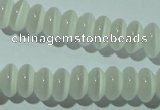 CCT230 15 inches 3*6mm rondelle cats eye beads wholesale