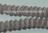 CCT233 15 inches 3*6mm rondelle cats eye beads wholesale