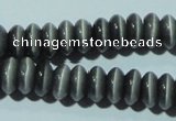 CCT251 15 inches 3*6mm rondelle cats eye beads wholesale