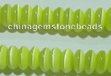 CCT262 15 inches 3*7mm rondelle cats eye beads wholesale