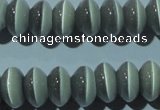 CCT271 15 inches 5*8mm rondelle cats eye beads wholesale