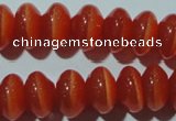 CCT275 15 inches 5*8mm rondelle cats eye beads wholesale