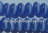 CCT287 15 inches 5*8mm rondelle cats eye beads wholesale