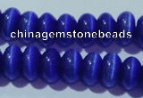 CCT288 15 inches 5*8mm rondelle cats eye beads wholesale