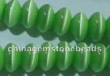 CCT289 15 inches 5*8mm rondelle cats eye beads wholesale