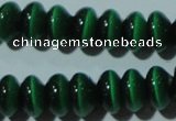 CCT290 15 inches 5*8mm rondelle cats eye beads wholesale