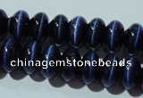 CCT292 15 inches 5*8mm rondelle cats eye beads wholesale