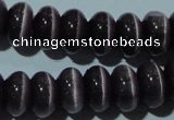 CCT295 15 inches 5*8mm rondelle cats eye beads wholesale