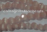 CCT304 15 inches 4mm faceted round cats eye beads wholesale