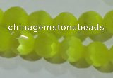 CCT375 15 inches 8mm faceted round cats eye beads wholesale