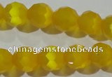 CCT377 15 inches 8mm faceted round cats eye beads wholesale