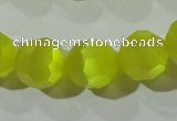 CCT393 15 inches 10mm faceted round cats eye beads wholesale