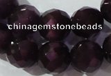 CCT397 15 inches 10mm faceted round cats eye beads wholesale