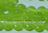 CCT461 15 inches 6mm flat round cats eye beads wholesale