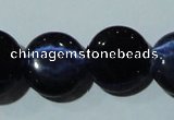 CCT528 15 inches 10mm flat round cats eye beads wholesale