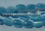 CCT611 15 inches 4*6mm oval cats eye beads wholesale