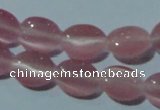 CCT633 15 inches 6*8mm oval cats eye beads wholesale