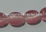 CCT664 15 inches 8*10mm oval cats eye beads wholesale