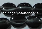 CCT681 15 inches 8*10mm oval cats eye beads wholesale