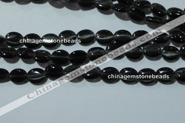 CCT681 15 inches 8*10mm oval cats eye beads wholesale