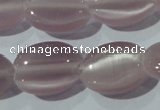CCT692 15 inches 10*12mm oval cats eye beads wholesale