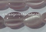 CCT692 15 inches 10*12mm oval cats eye beads wholesale