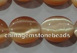 CCT696 15 inches 10*12mm oval cats eye beads wholesale