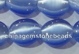 CCT702 15 inches 10*12mm oval cats eye beads wholesale